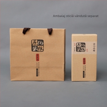 Sticlă ceramică pentru băuturi, finisaj mat, recipient sigilat pentru vin de cereale pure, Fengxin, stil Nou Chinezesc