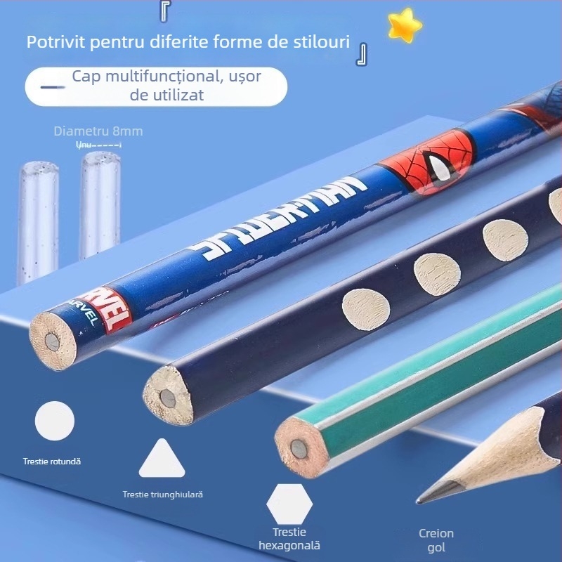 KAPIBALA capac de creion din plastic, set 6 buc., protecție pentru vârful creionului