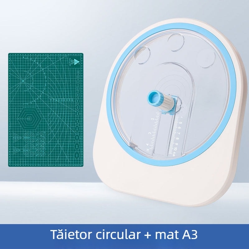 Tăietor rotativ de hârtie Huanmei KM-5611, din plastic, destinație: tăiere