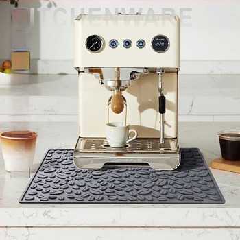 Covoraș din silicon pentru filtru de apă, suport pentru ceai și pahare, covoraș antiderapant pentru bar, covoraș izolațional de drenaj pentru mașina de cafea, personalizare logo