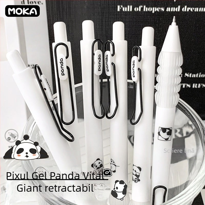 Pix gel Panda seria, Magic Music, corp din plastic, material vârfului: alte materiale, neștergibil