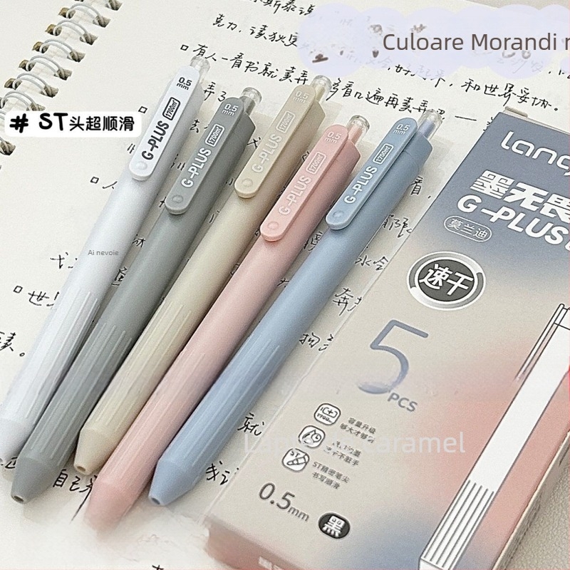 Pix cu pensulă cu capacitate mare, mecanism de apăsare, vârf ST, uscare rapidă, carcasă din plastic