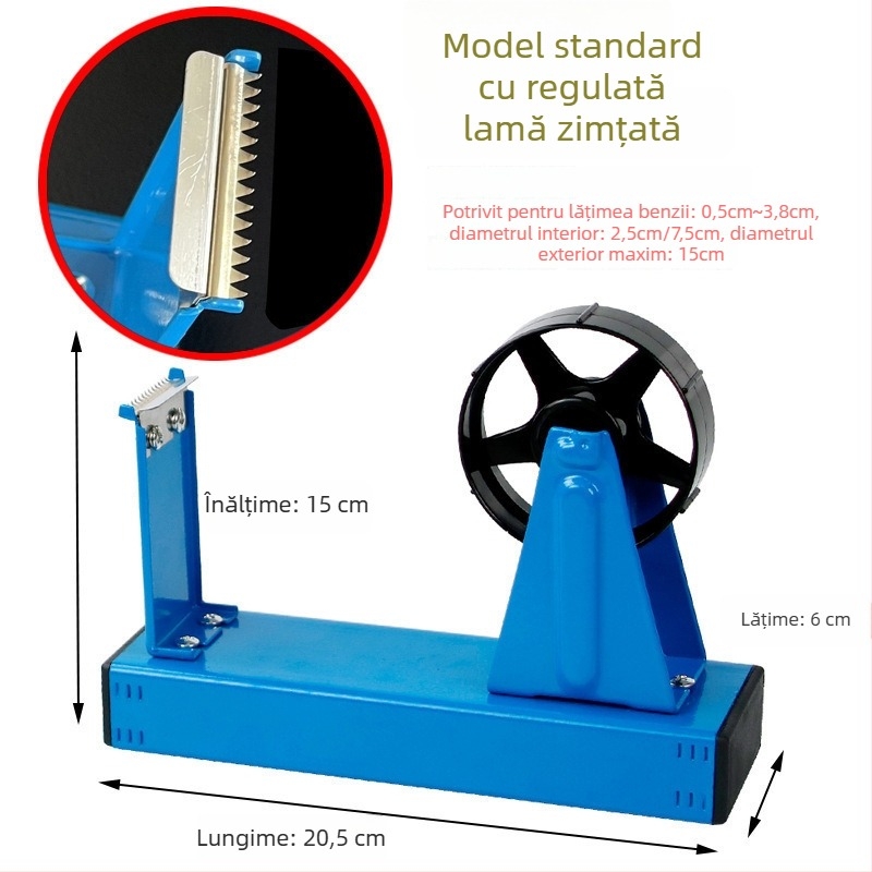 Dispenser mare pentru bandă de birou, cutter Lt-jdz-a202 (cod produs S257fkyc, specificație 08888, fără logo)