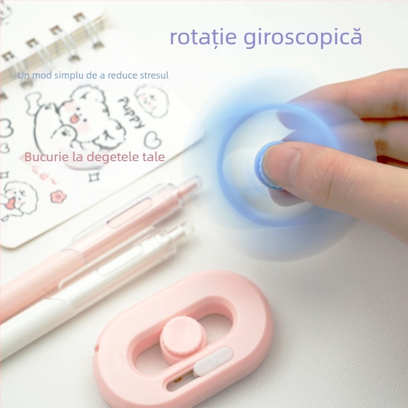 Fanqiao 6964: Foarfă magnetică și cuțit ceramic, 2 în 1, material ABS+420, 28,4 g