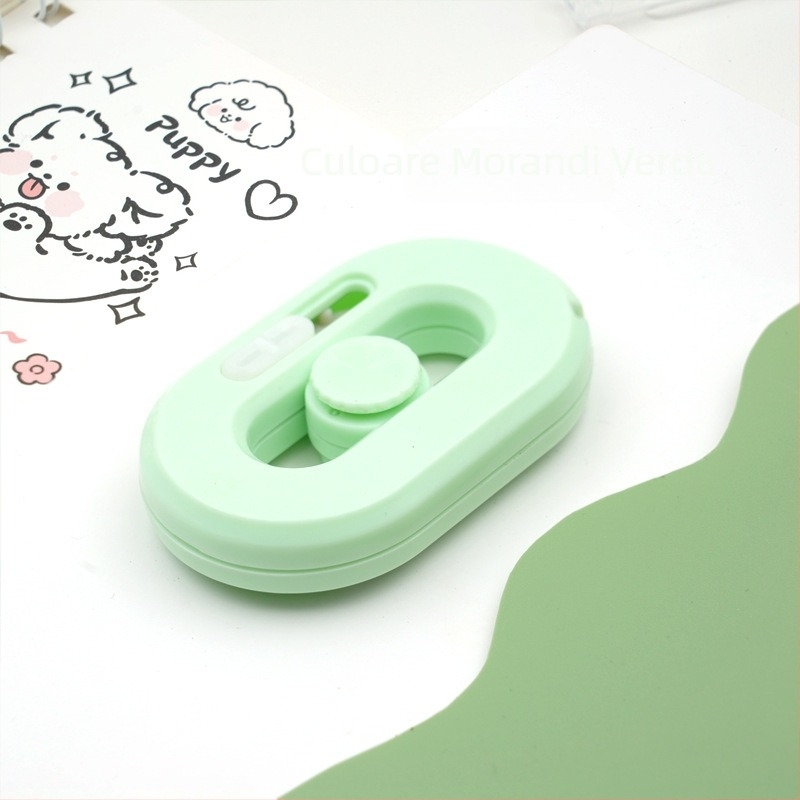 Fanqiao 6964: Foarfă magnetică și cuțit ceramic, 2 în 1, material ABS+420, 28,4 g