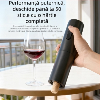 Deschizător electric pentru vin, USB reîncărcabil, multifuncțional (Material ABS; Brand Chef Ji Qixiu; Funcție: Electric)