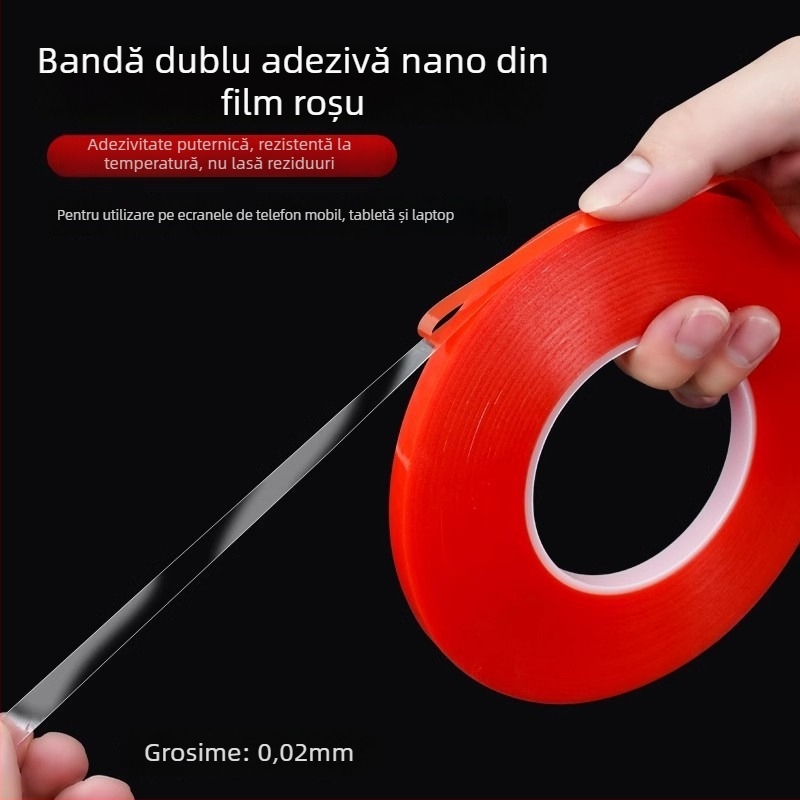 Yida Bandă adezivă dublu-adezivă din acril pentru ecrane tablet LCD, cu ecrane curbate – Fixare pe partea din spate a cadrului