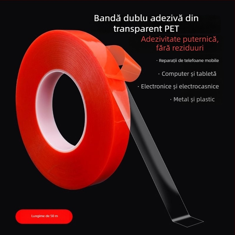 Yida Bandă adezivă dublu-adezivă din acril pentru ecrane tablet LCD, cu ecrane curbate – Fixare pe partea din spate a cadrului