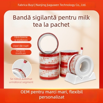 Bandă de etanșare pentru pahare de băuturi și ambalare de panificație — substrat OPP, serie YST, aderență puternică, de la Nanjing Oracle Seal of Heaven