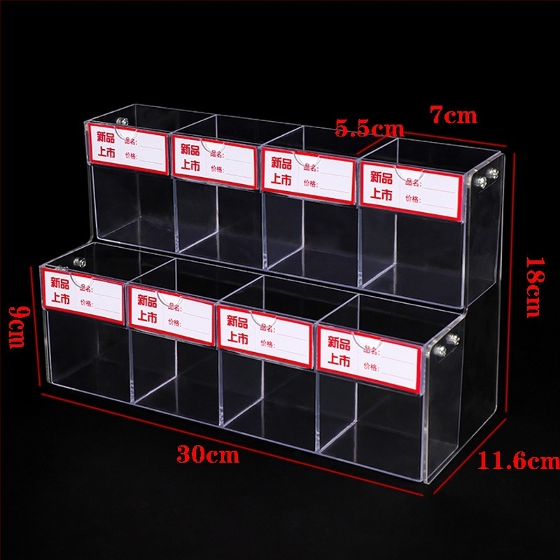 Suport pentru pixuri din sticlă organică, model 02, configurații cu 4 compartimente / 8 compartimente / 12 compartimente