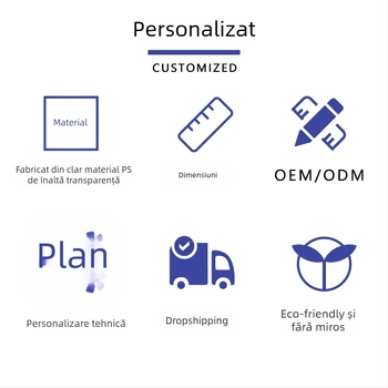 Recipient pentru pixuri Keji – material PS, model K-075, personalizare disponibilă, fără siglă imprimată