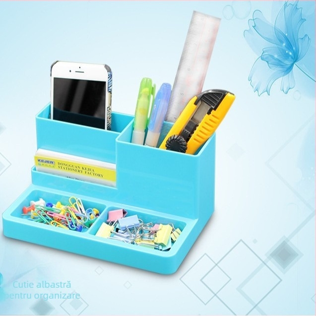 Recipient pentru pixuri Keji – material PS, model K-075, personalizare disponibilă, fără siglă imprimată