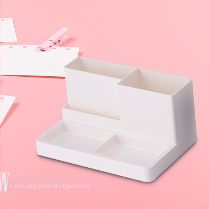 Recipient pentru pixuri Keji – material PS, model K-075, personalizare disponibilă, fără siglă imprimată