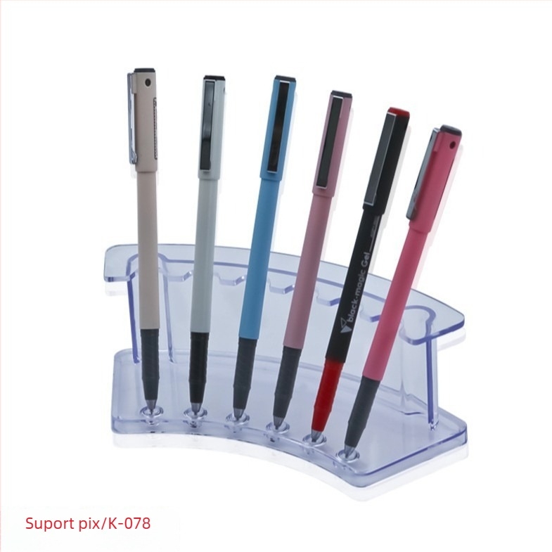 Recipient pentru pixuri Keji – material PS, model K-075, personalizare disponibilă, fără siglă imprimată