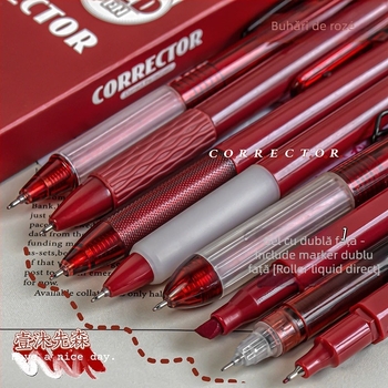 Set pixuri gel ST, 7 bucăți, cu vârf retractabil, cutie cadou