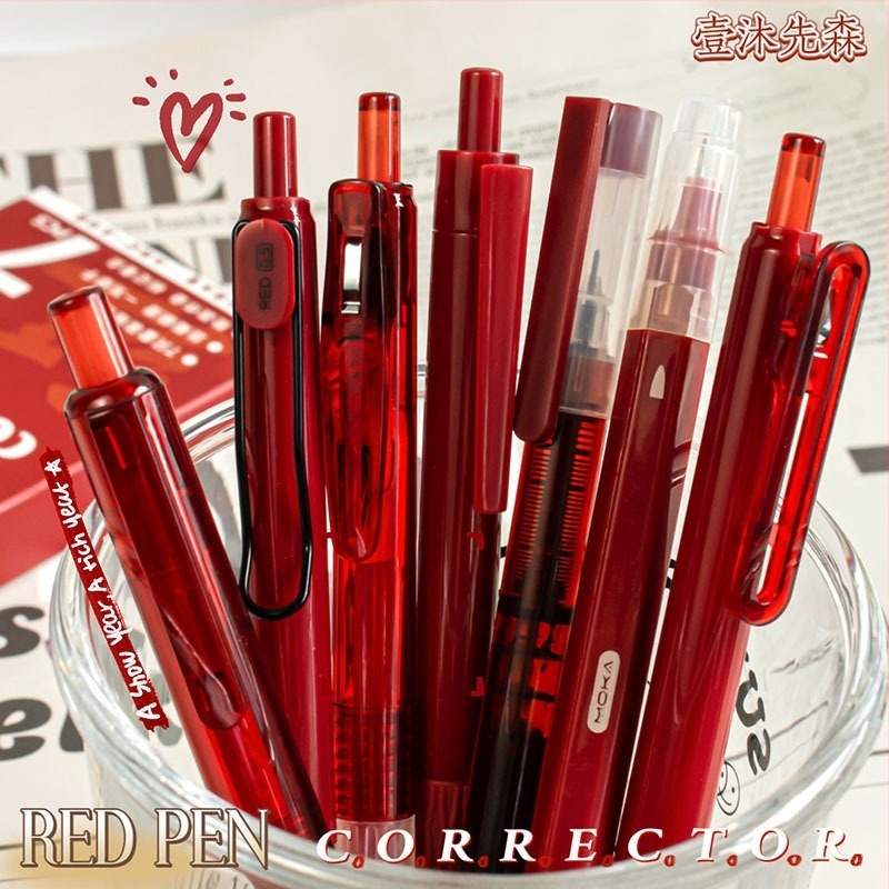 Set pixuri gel ST, 7 bucăți, cu vârf retractabil, cutie cadou