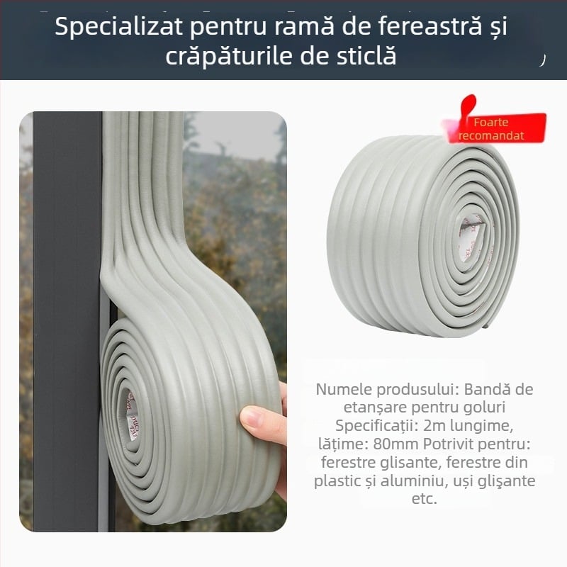 Bandă de etanșare pentru ferestre - Rezistentă la vânt, Model Ytfzt, Brand Friendly, Pentru ferestre, Stil modern simplu