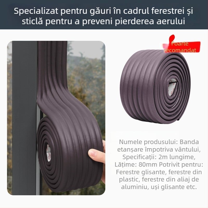 Bandă de etanșare pentru ferestre - Rezistentă la vânt, Model Ytfzt, Brand Friendly, Pentru ferestre, Stil modern simplu