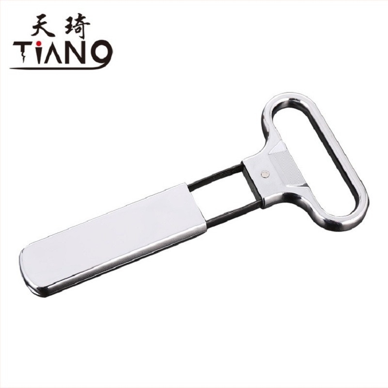 Deschizător de vin portabil cu ac din oțel pentru dopuri, stil vintage, ambalaj individual