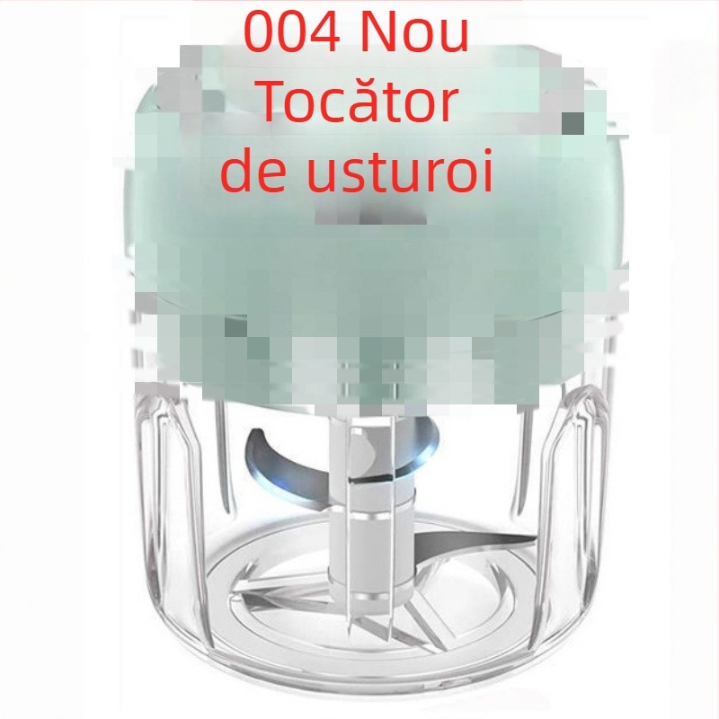 Chopper mini wireless pentru usturoi, cu 3 lame, 3 viteze, capacitate <1 L, până la 10.000 rpm, ≤36 V