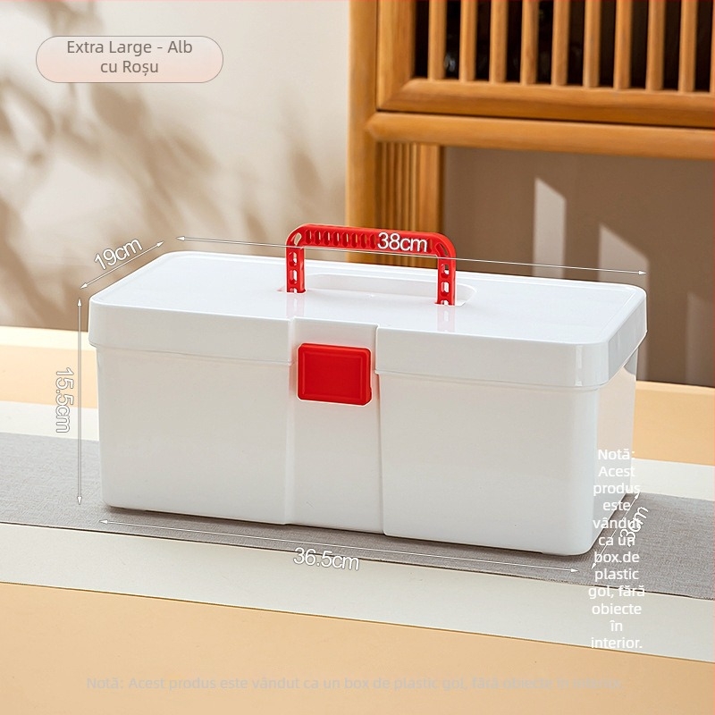 Cutie de depozitare pentru birou, cu compartimente multiple, organizator transparent din oțel inoxidabil, cu capac, 8 L