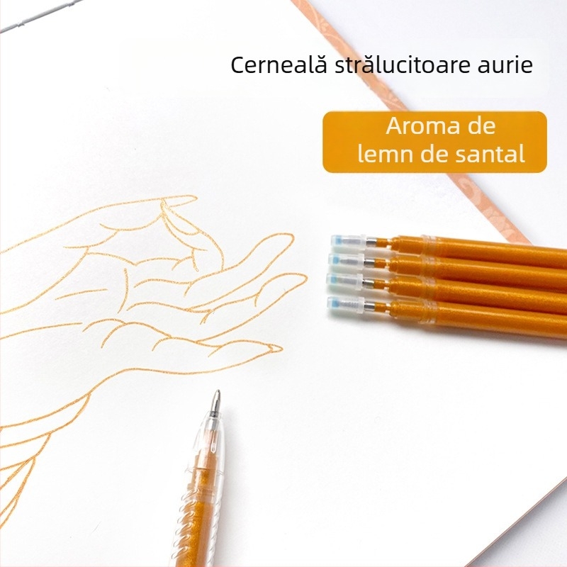 Refil pentru stilou de trasare și colorare, grosime linie 0,7 mm, corp din plastic, capacitate extra mare