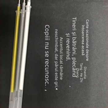 Refil Jinsheng pentru pix, Modelul 666, Lățime linie 0,7 mm, 100 buc./ambalaj