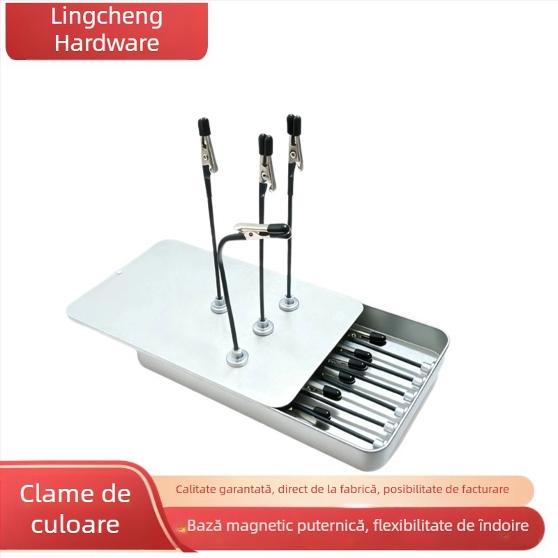 Clip de colorare pentru modele (din metal; Putere de mușcătură puternică; Producător: Lingcheng hardware)