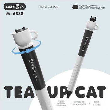 Peni neutră cu vârf ST, închidere rotativă, carcasă din plastic, neșters