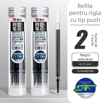 Refil Hobby GR1112 pentru scriere, 0,5 mm, corp din plastic, ambalare în cutie
