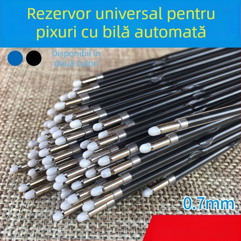 Refil pix Model 107, 0.7 mm, din plastic, pentru pix cu bilă