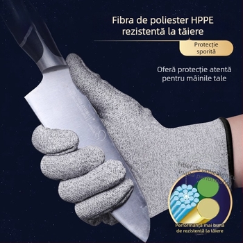 Mănuși HPPE rezistente la tăieturi pentru uz industrial