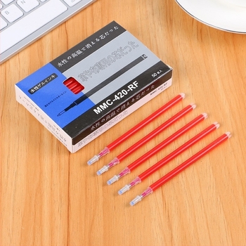 Refil de stilou pentru îmbrăcăminte din piele, lățime linie 1.0 mm, model 001, plastic, 50 bucăți într-o cutie