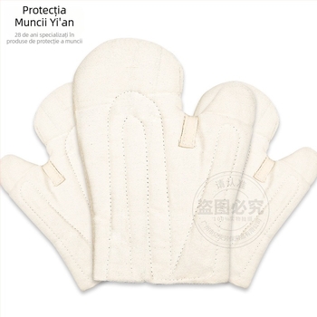 Ostrich Mănuși de protecție industrială, rezistente la căldură și la tăiere, căptușite cu bumbac, din țesătură twill quilt, pentru cuptoare, boilere și lucrări la temperaturi înalte