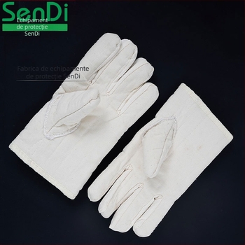 Mănuși din pânză Sendi, pentru temperaturi înalte, cu izolație termică și protecție împotriva frigului
