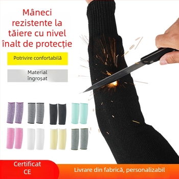 Manșon de protecție anti-tăiere, nivel 5, HPPE, pentru manipularea sticlei