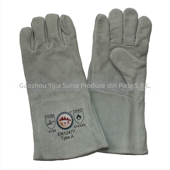 Mănuși de sudură din piele de vacă | Anti-cut, Rezistente la temperaturi înalte, Pentru sudură (Material: Piele de vacă; Utilizare: Anti-cut, Rezistență la temperatură înaltă, Sudură)