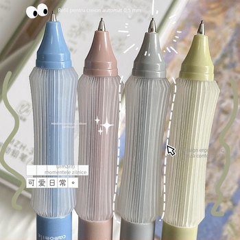 Creion mecanic HB grafit, carcasă din plastic, mecanism de avansare grafit, destinat elevilor din învățământ primar