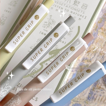 Creion mecanic HB grafit, carcasă din plastic, mecanism de avansare grafit, destinat elevilor din învățământ primar