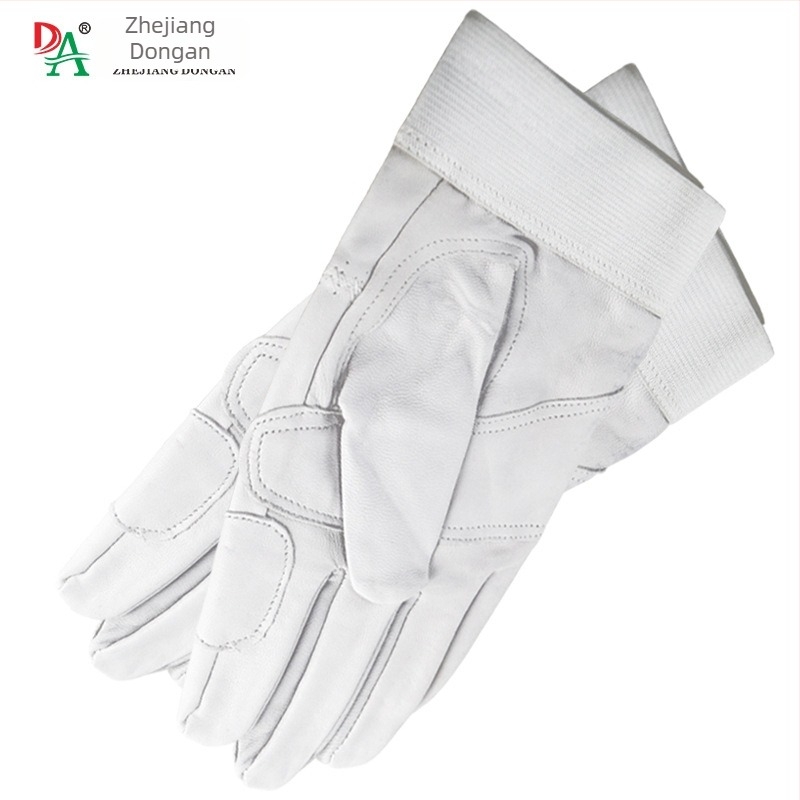 Mănuși din piele de miel pentru intervenții la incendii, muncă în aer liber și alpinism, rezistente la abraziune, antiderapante, rezistente la tăieturi