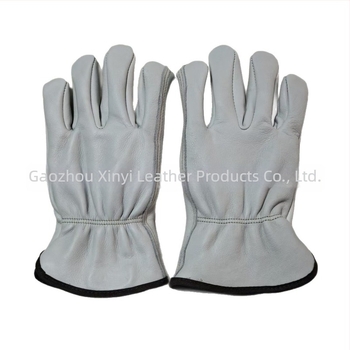 Mănuși de șofer din piele de vită, primul strat, rezistente la tăieturi, protecție