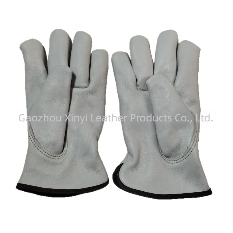 Mănuși de șofer din piele de vită, primul strat, rezistente la tăieturi, protecție