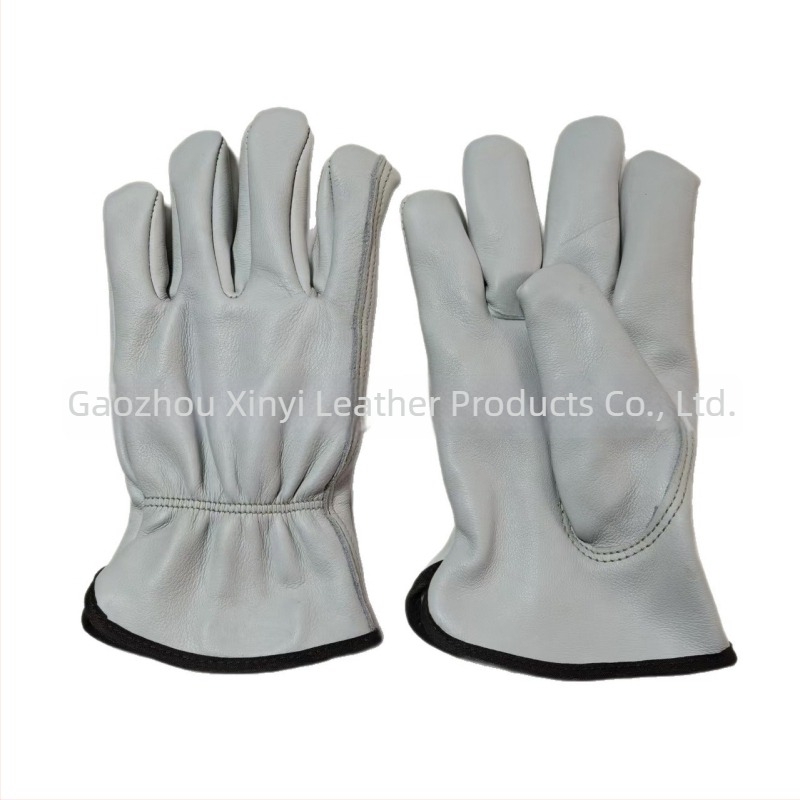 Mănuși de șofer din piele de vită, primul strat, rezistente la tăieturi, protecție