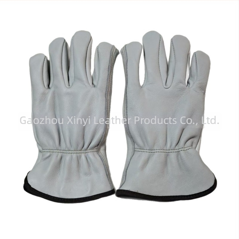 Mănuși de șofer din piele de vită, primul strat, rezistente la tăieturi, protecție