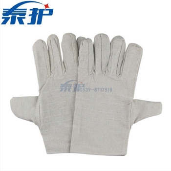Mănuși de sudură din pânză, dublu strat, căptușire semi, lungime aproximativ 24 cm, Taihu