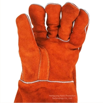 Mănuși de sudură Weishi Shield cu întărire Tiger Mouth, rezistente la foc, uzură, anti-arzire, izolație termică