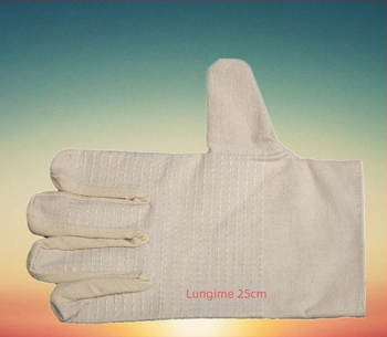 Mănuși din pânză, dublu căptușite, model Armor 24 Line, mănuși de protecție pentru sudură, industrie, lungime aproximativ 25 cm