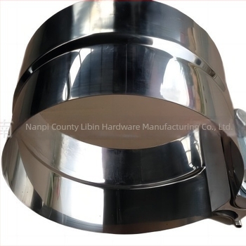 Colier din oțel inoxidabil pentru reducere - pentru sistemul de evacuare, diametru nominal 127×132, diametru de fixare 125×130, grosime 0,5 mm