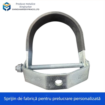 Colier de țevi în formă de U, cu pernă din cauciuc, anti-seismic și anticoroziv — Nuozhou Metal Products