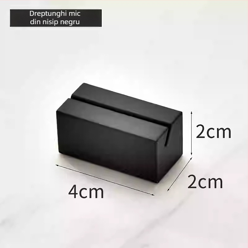 Suport pentru meniuri de hotel din oțel inoxidabil – afișaj vertical, model 9580, pentru carduri de masă și vizită